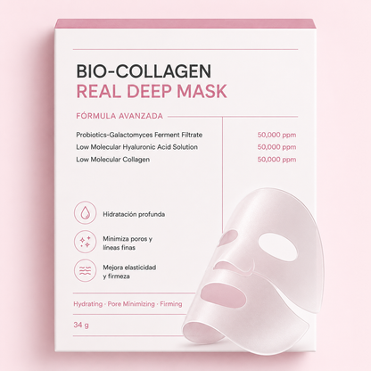 Mascarilla de biocolageno
