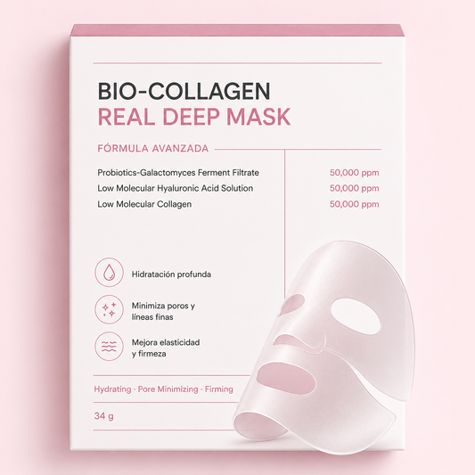 Mascarilla de biocolageno