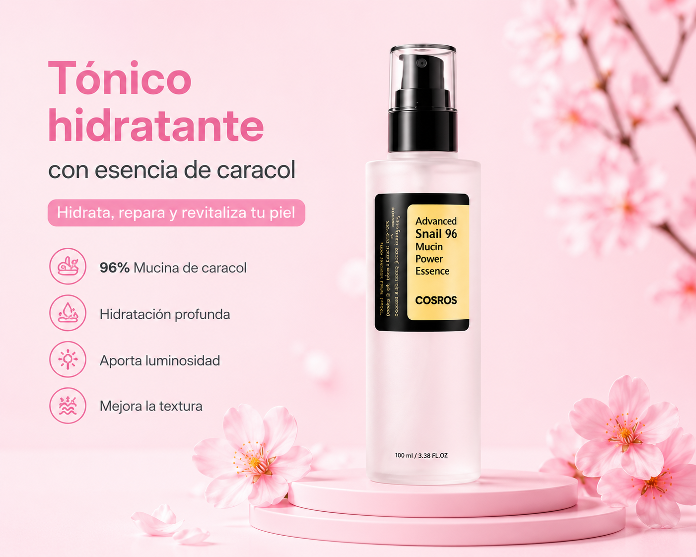 Éclisse Snail Glow Essence